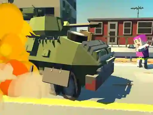 თამაში Tank vs Zombie ონლაინ