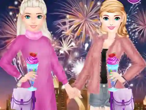 თამაში Bffs New Year Eve ონლაინ