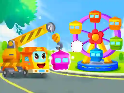 თამაში Little Panda Truck Team ონლაინ