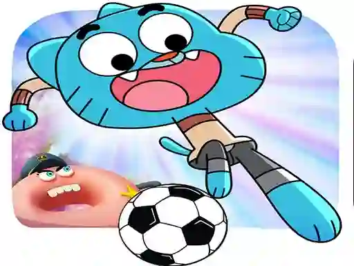 თამაში Gumball Soccer Game ონლაინ