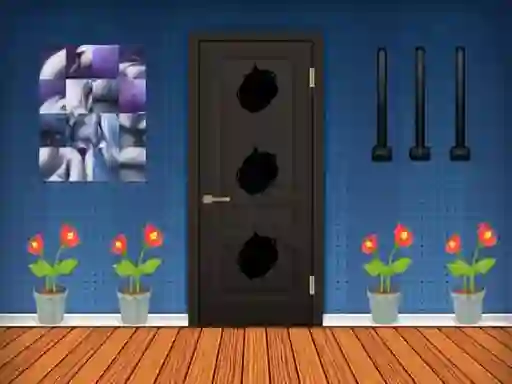თამაში Metal House Escape ონლაინ