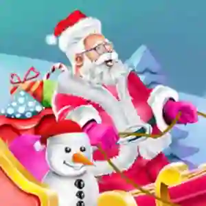 თამაში Design santas sleigh ონლაინ