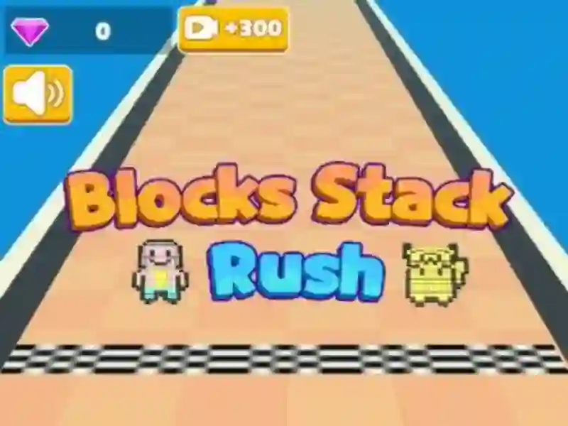 თამაში Blocks Stack Rush ონლაინ