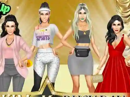თამაში Kim K Busy Day ონლაინ