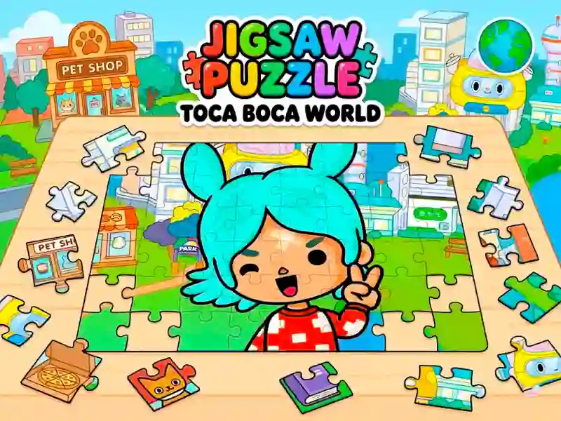 თამაში Jigsaw Puzzle: Toca Boca World ონლაინ