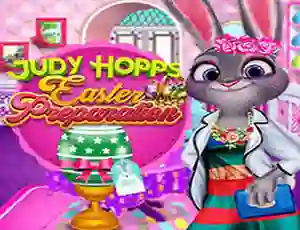 თამაში Judy Hopps Easter Preparation ონლაინ