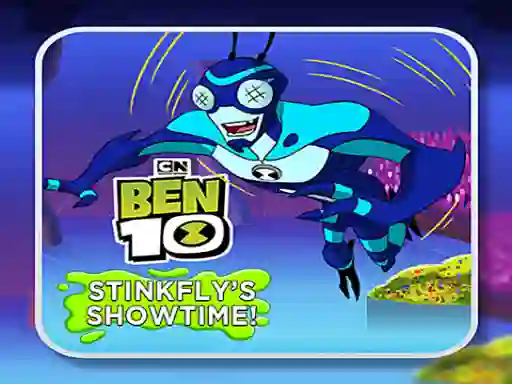 თამაში Ben 10 Challenge Stinkfly Showtime! ონლაინ