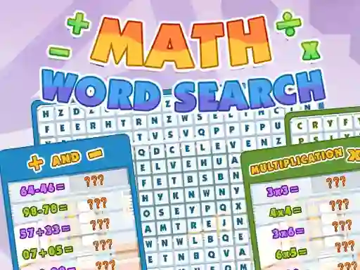 თამაში Math Word Search ონლაინ