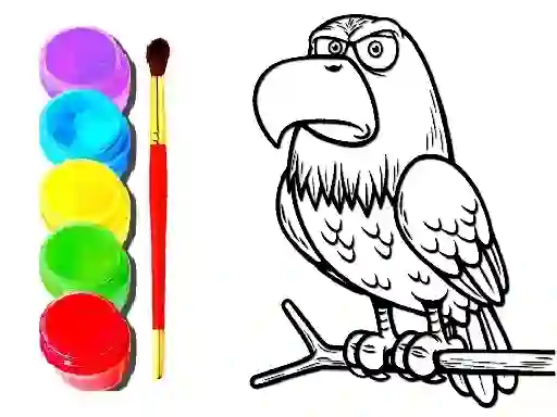 თამაში Eagle Coloring Book ონლაინ