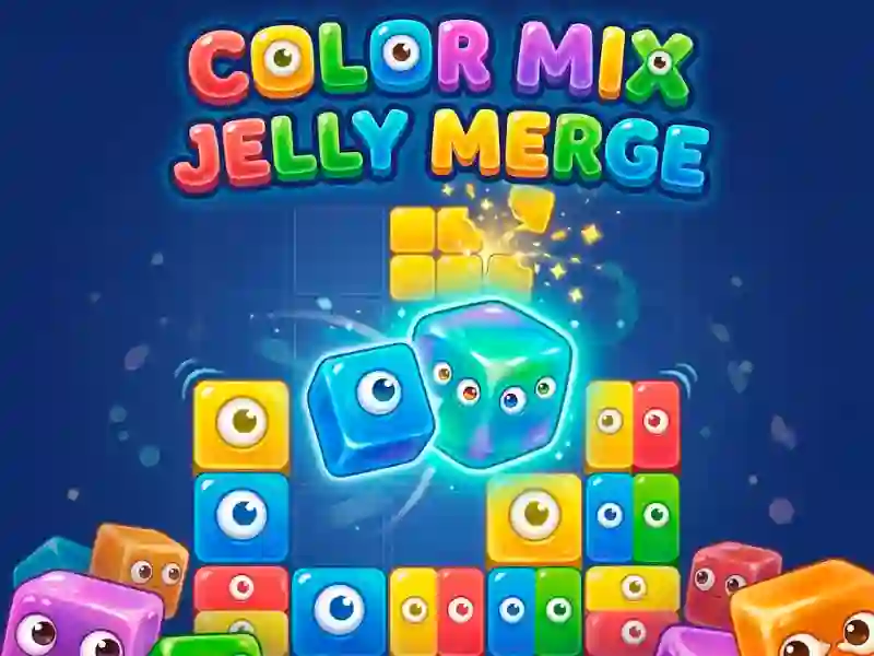 თამაში Color Mix - Jelly Merge ონლაინ