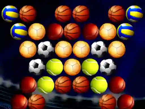 თამაში Bubble Shooter Golden Football ონლაინ