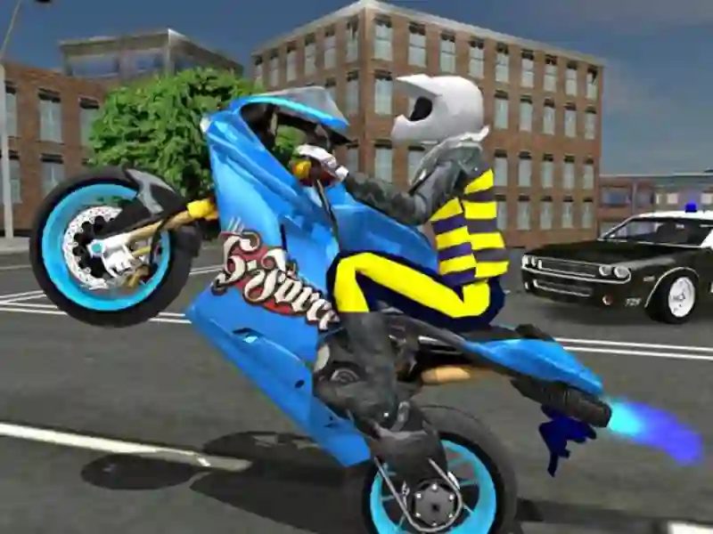 თამაში Sports Bike Simulator Drift 3d ონლაინ