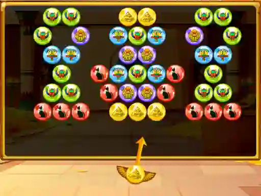 თამაში Bubble Shooter Egypt ონლაინ