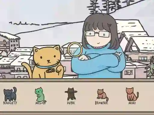 თამაში Hidden Cats Detective Agency ონლაინ