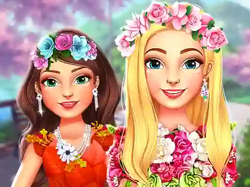 თამაში My Dreamy Flora Fashion Look ონლაინ