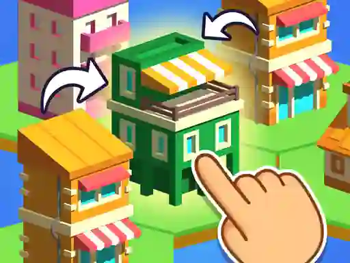 თამაში Crafty Town Merge City ონლაინ