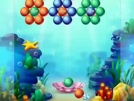 თამაში Aqua Bubble Shooter ონლაინ