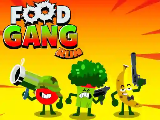 თამაში Food Gang Run ონლაინ