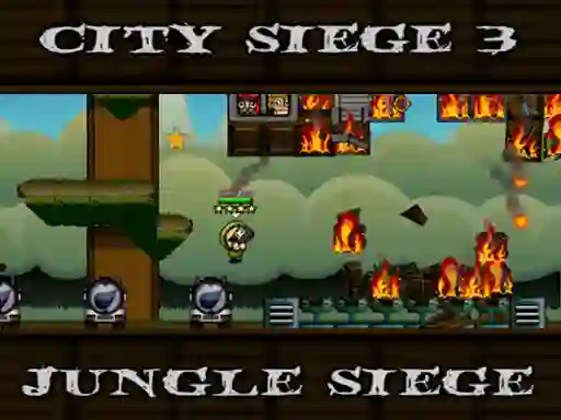 თამაში City Siege 3: Jungle Siege ონლაინ