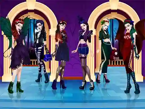 თამაში Gothic Dress Up ონლაინ
