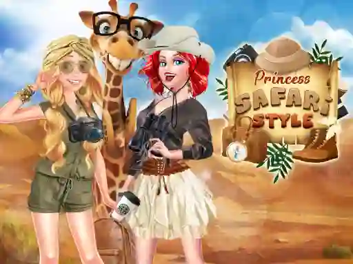 თამაში Princesses: Safari Style ონლაინ