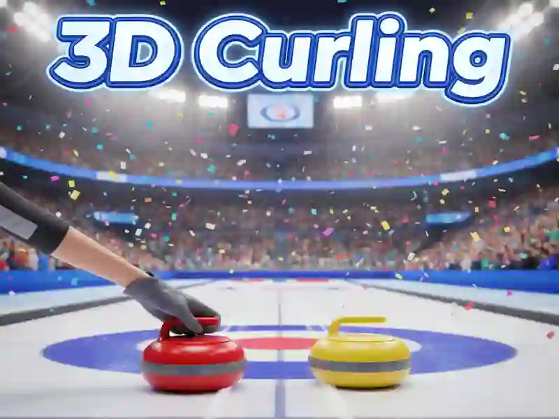 თამაში 3D Curling ონლაინ