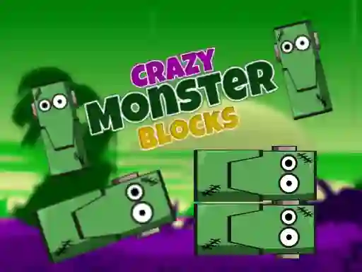 თამაში Crazy Monster Blocks ონლაინ