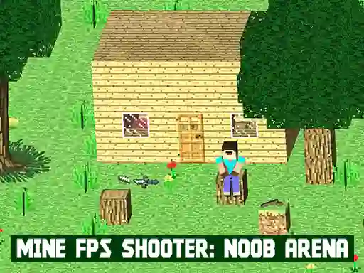 თამაში Mine FPS Shooter: Noob Arena ონლაინ