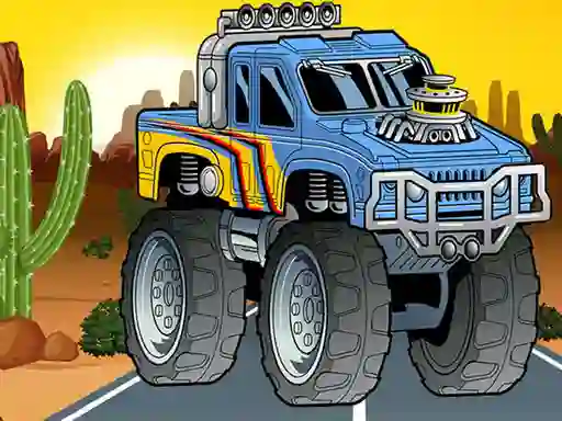 თამაში Crazy Monster Truck ონლაინ
