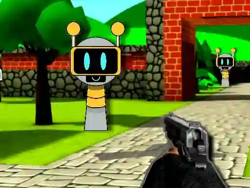თამაში Sprunki 3D Shooter ონლაინ