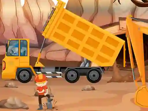 თამაში Dump Trucks Hidden Objects ონლაინ