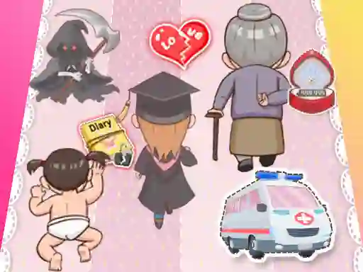 თამაში Run Life Simulator ონლაინ