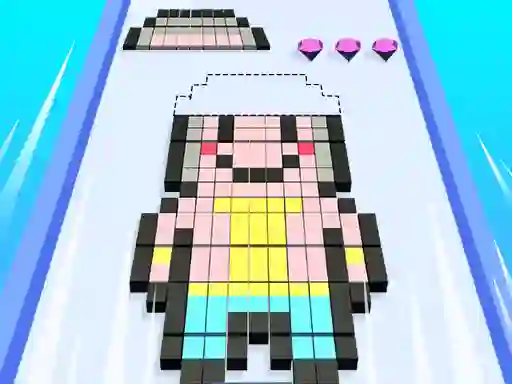 თამაში Blocks Stack Rush ონლაინ