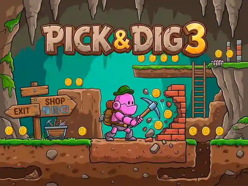 თამაში Pick & Dig 3 ონლაინ