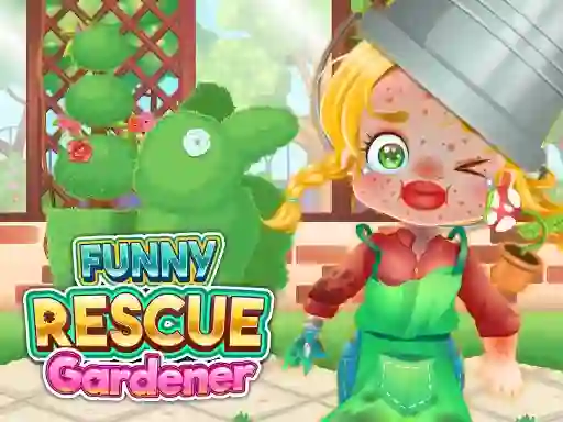 თამაში Funny Rescue Gardener ონლაინ