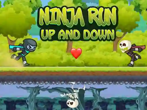 თამაში Ninja Run Up And Down ონლაინ