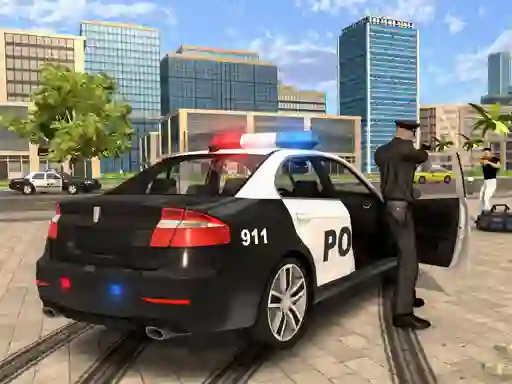 თამაში Cartoon Police Car ონლაინ