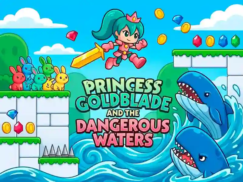 თამაში Princess Goldblade and the Dangerous Waters ონლაინ