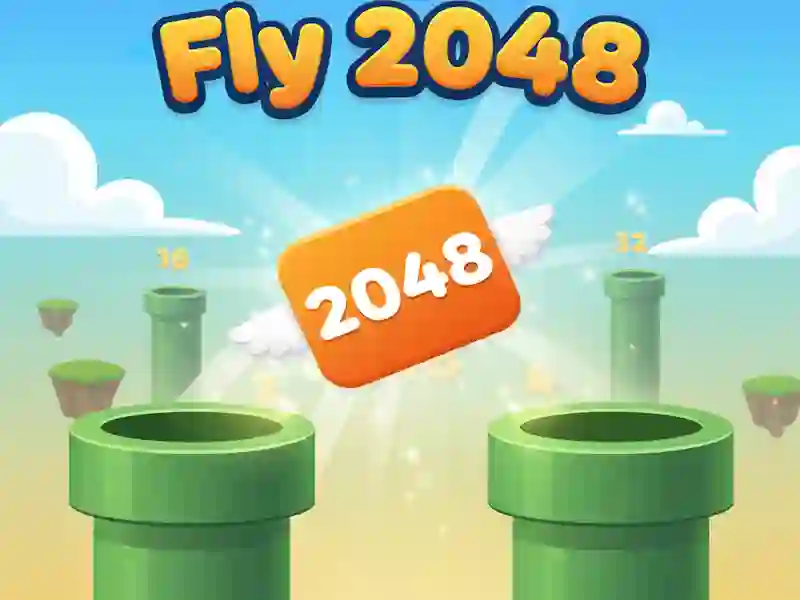 თამაში Fly 2048 ონლაინ
