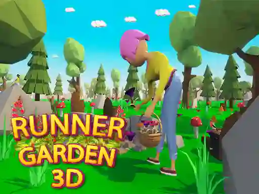 თამაში Runner Garden 3d ონლაინ