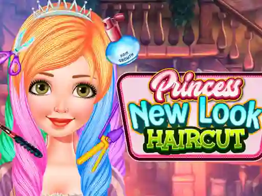 თამაში Princess New Look Haircut ონლაინ