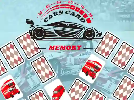 თამაში Cars Card Memory ონლაინ