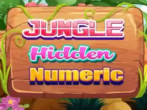 თამაში Jungle Hidden Numeric ონლაინ