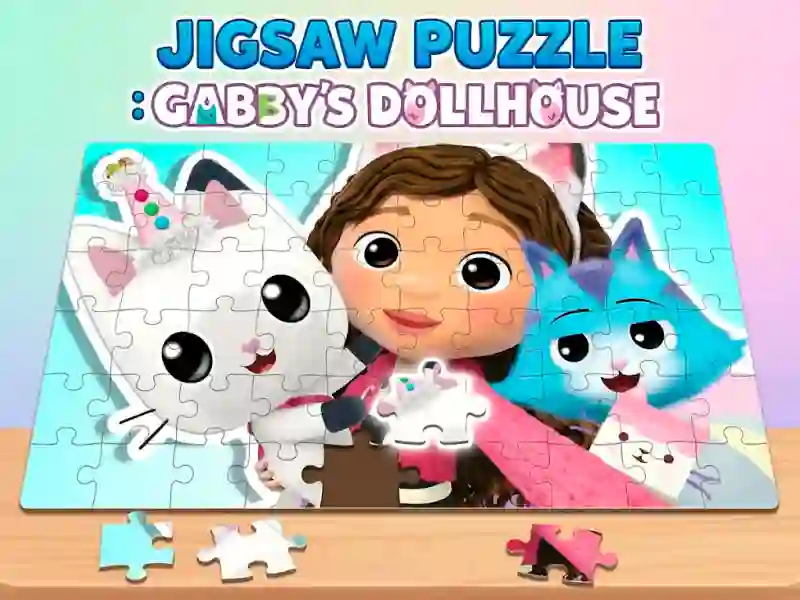თამაში Jigsaw Puzzle: Gabby's Dollhouse ონლაინ