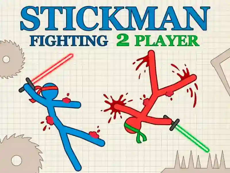 თამაში Stickman Fighting 2 Player ონლაინ