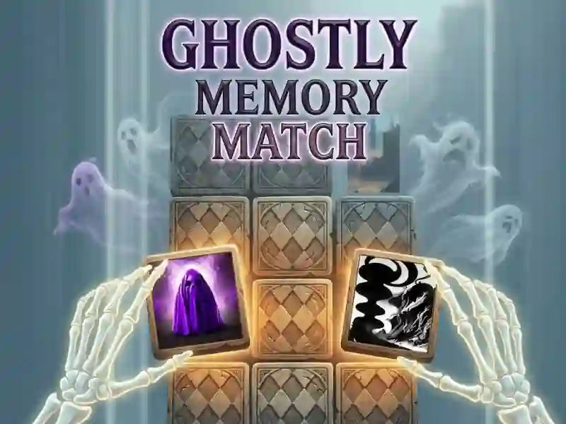 თამაში Ghosts Memory Match ონლაინ
