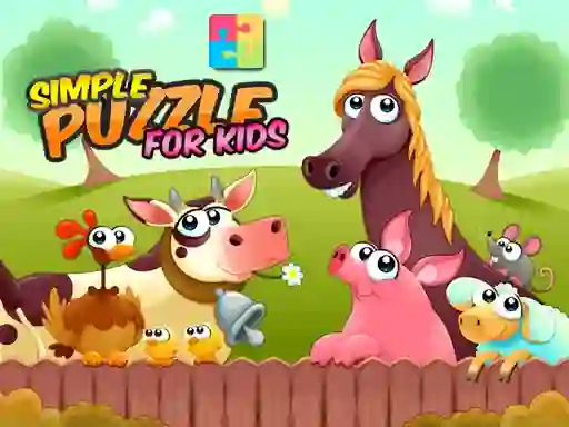 თამაში Simple Puzzle For Kids ონლაინ