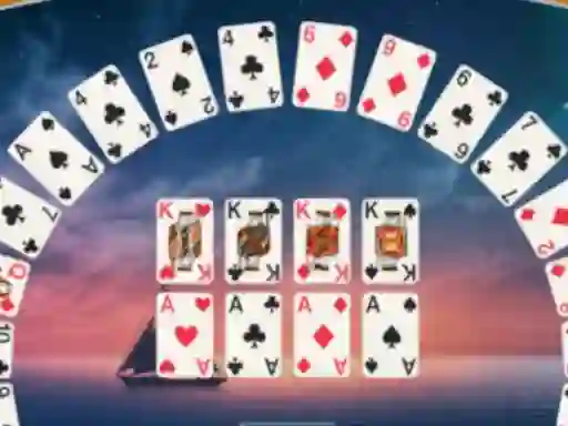 თამაში Crescent Solitaire ონლაინ