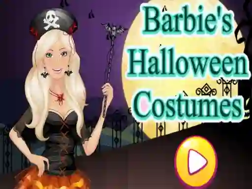 თამაში Barbie Halloween Costumes ონლაინ