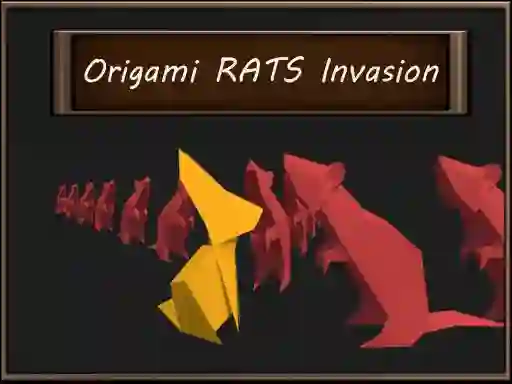 თამაში Origami Rats Invasion ონლაინ